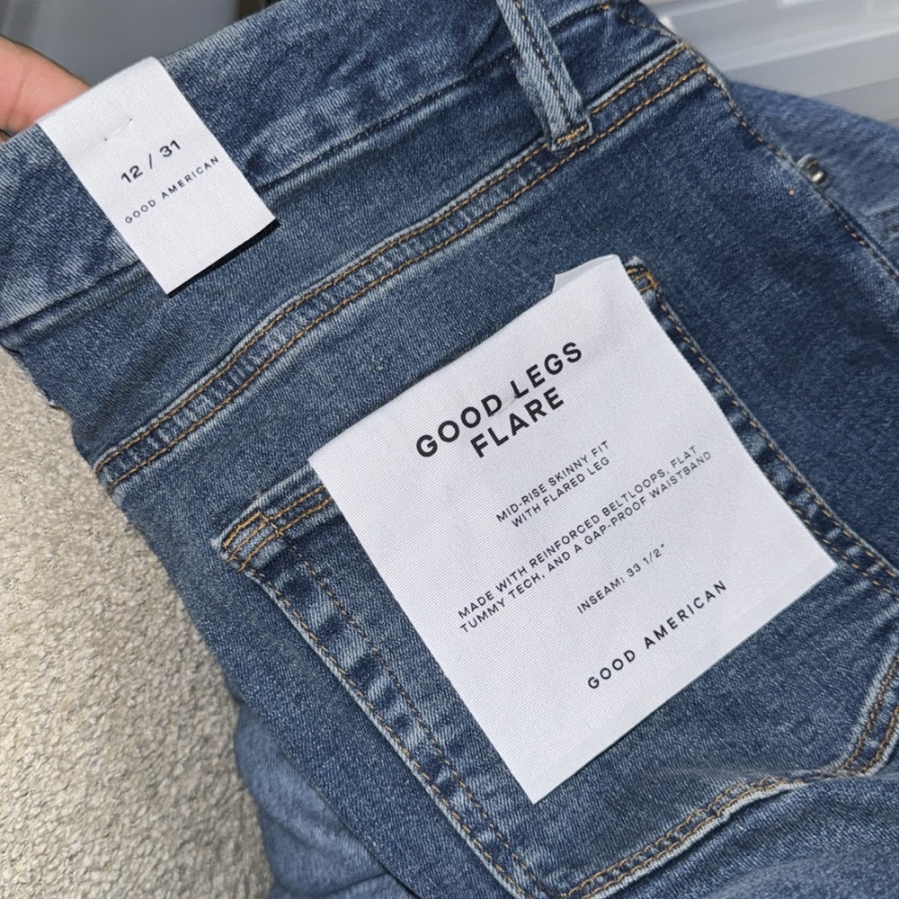 LAST CALL ✨✅Good American good legs Flare Jeans - Picture 10 of 14